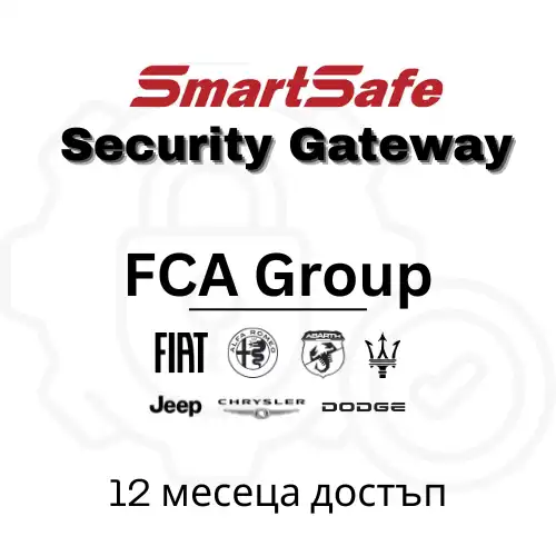 Софтурен SGW лиценз за автомобили от FCA Group за 1 година